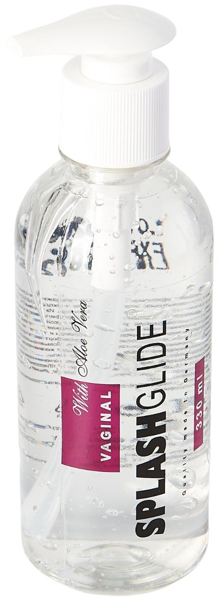 Ухаживающий лубрикант на водной основе Splashglide Vaginal With Aloe Vera - 330 мл.