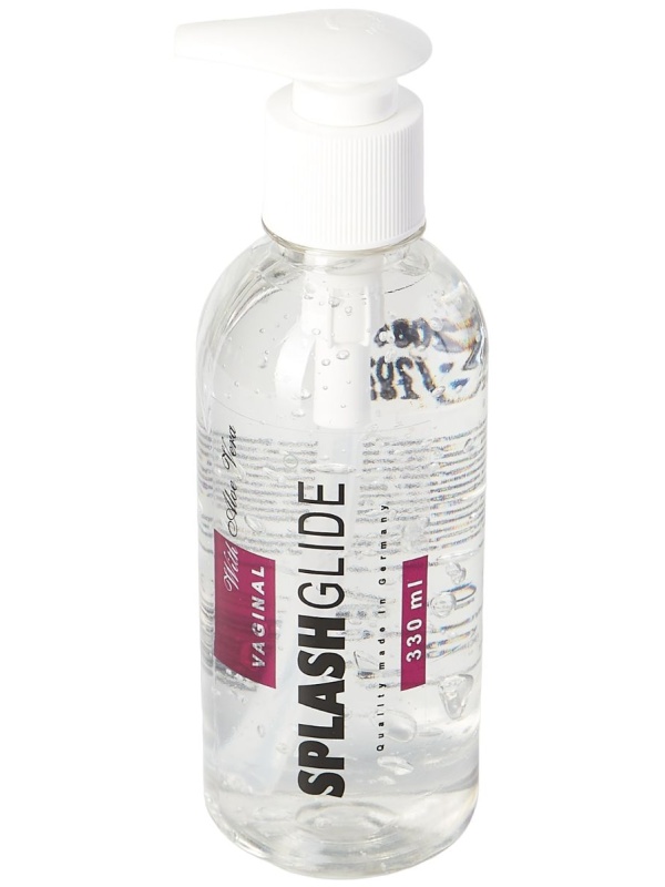 Ухаживающий лубрикант на водной основе Splashglide Vaginal With Aloe Vera - 330 мл.