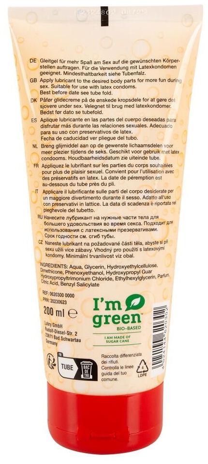 Лубрикант на водно-силиконовой основе Flutschi Original - 200 мл.