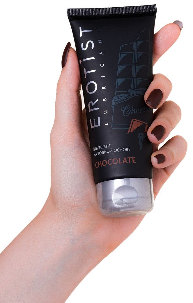 Увлажняющая смазка с ароматом шоколада Chocolate - 100 мл.