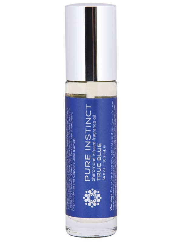 Обогащенное ароматическое масло для двоих Pure Instinct Oil True Blue Roll on - 10,2 мл.