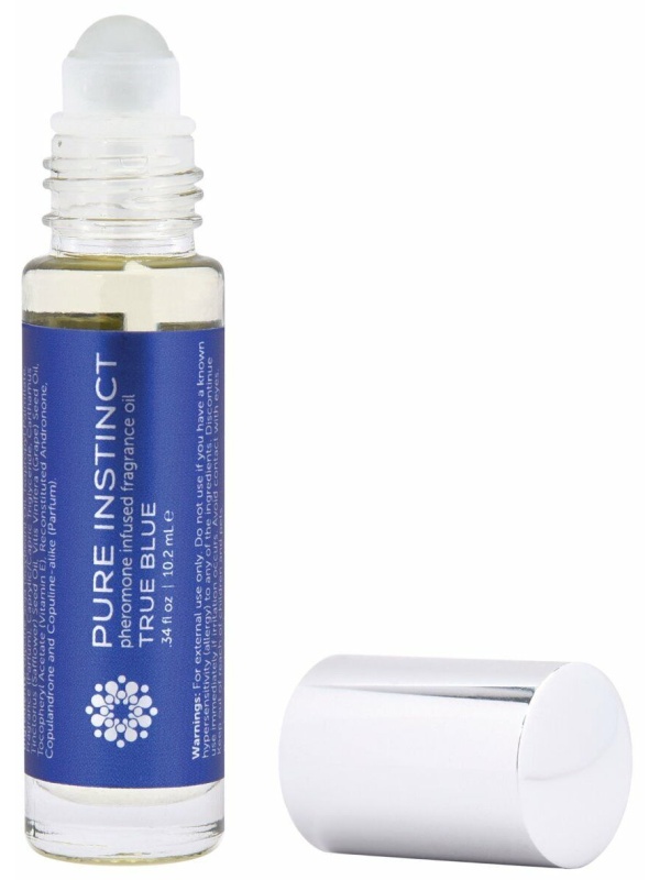 Обогащенное ароматическое масло для двоих Pure Instinct Oil True Blue Roll on - 10,2 мл.
