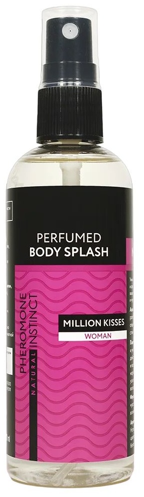 Парфюмированный спрей с феромонами Million Kisses - 100 мл.