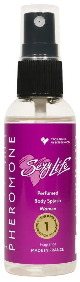 Женский парфюмированный спрей с феромонами Sexy Life №1 - 50 мл.