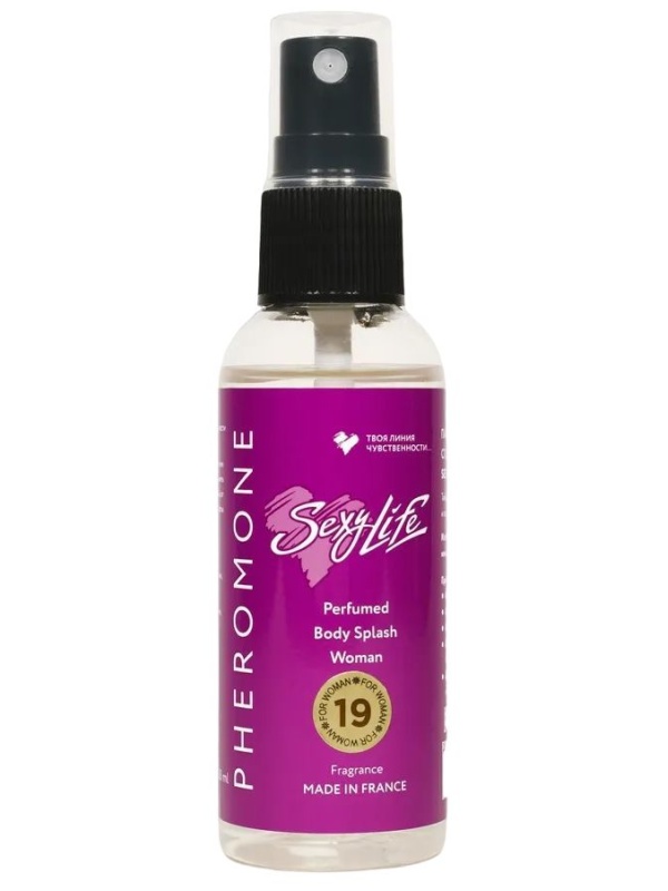 Женский парфюмированный спрей с феромонами Sexy Life №19 - 50 мл.