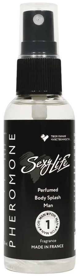 Мужской парфюмированный спрей с феромонами Sexy Life №1 - 50 мл.