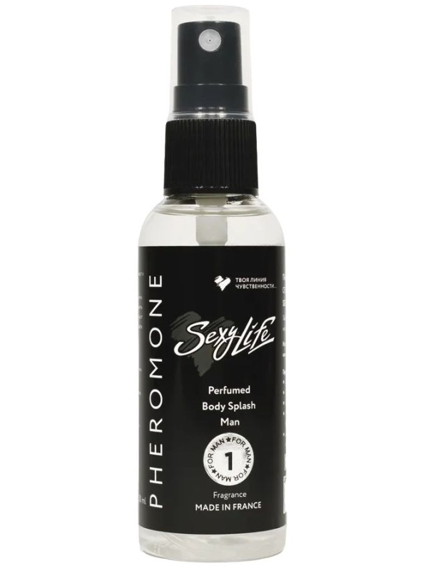 Мужской парфюмированный спрей с феромонами Sexy Life №1 - 50 мл.