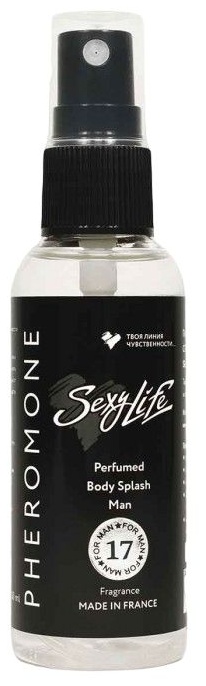 Мужской парфюмированный спрей с феромонами Sexy Life №17 - 50 мл.