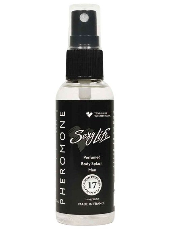 Мужской парфюмированный спрей с феромонами Sexy Life №17 - 50 мл.