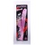 Вибромассажер с ротацией, возвратно-поступательным движением и стимулятором клитора - 29 см.