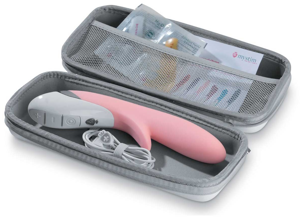 Розовый вибратор Mystim Danny Divido - 27 см.