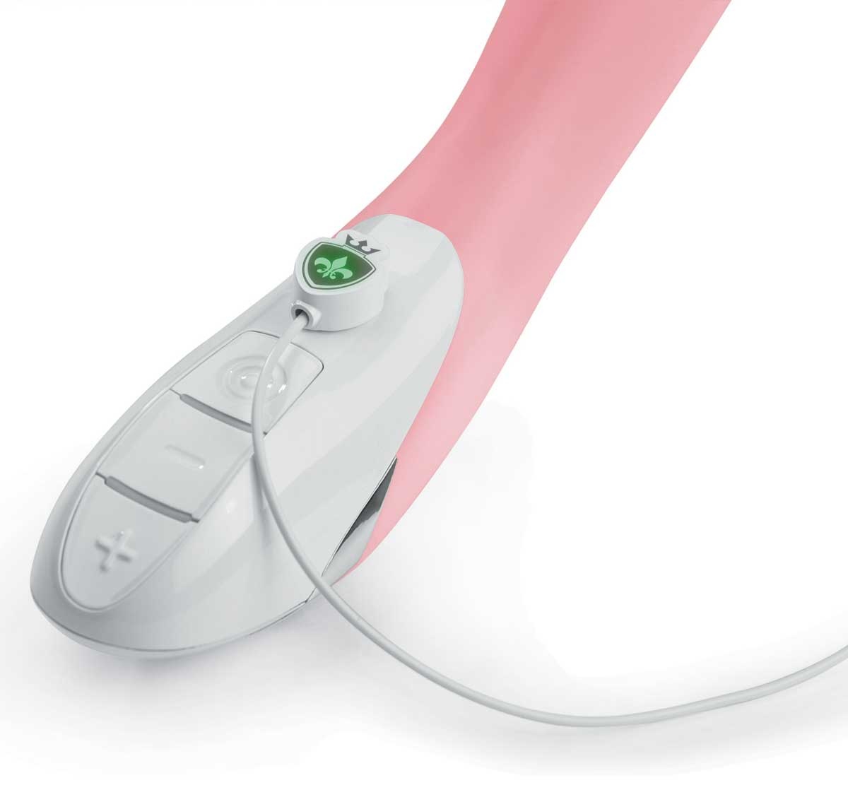 Розовый вибратор Mystim Danny Divido - 27 см.