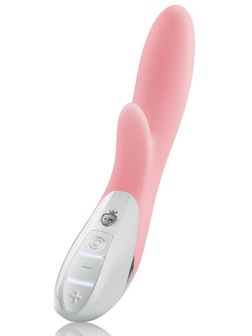 Розовый вибратор Mystim Danny Divido - 27 см.