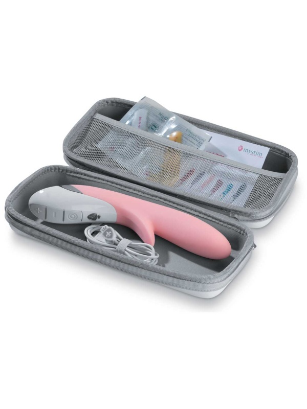 Розовый вибратор Mystim Danny Divido - 27 см.