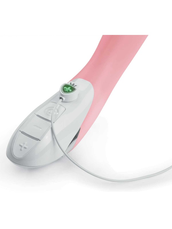 Розовый вибратор Mystim Danny Divido - 27 см.