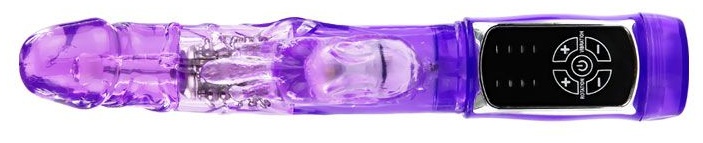 Фиолетовый ротатор Passionate Baron - 21,5 см.