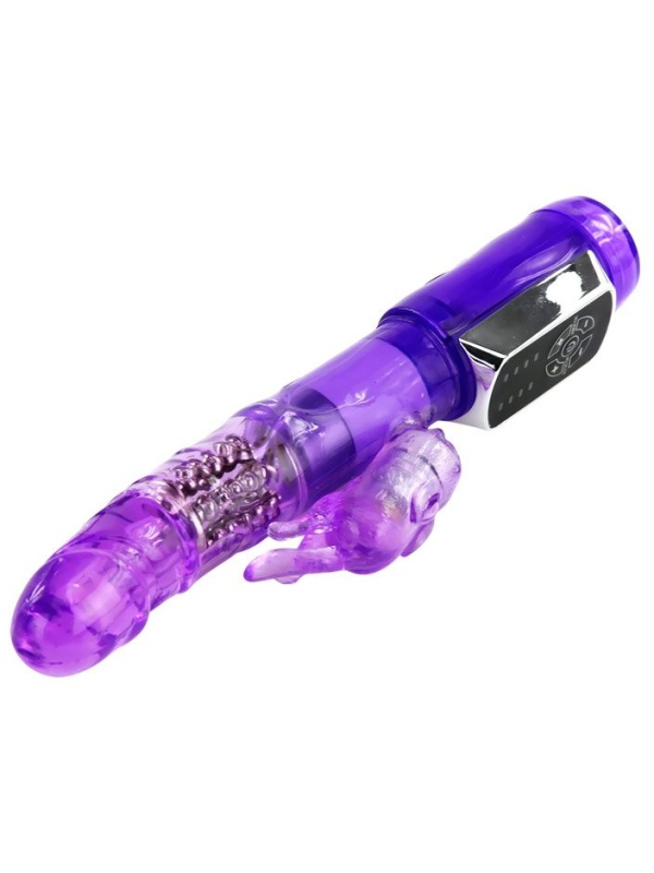 Фиолетовый ротатор Passionate Baron - 21,5 см.