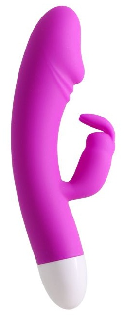 Силиконовый перезаряжаемый вибратор Will - 18 см.