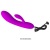 Эргономичный вибромассажер Alvin со стимулятором клитора - 16,9 см.