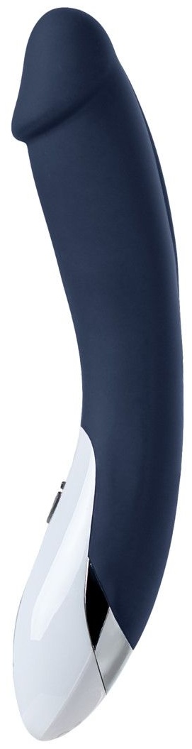 Темно-синий вибратор Mystim Terrific Truman - 27 см.