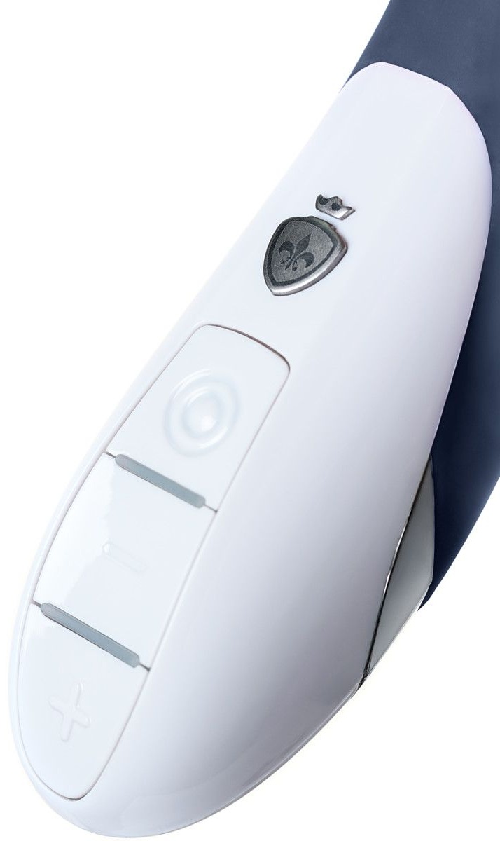 Темно-синий вибратор Mystim Terrific Truman - 27 см.