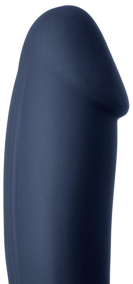 Темно-синий вибратор Mystim Terrific Truman - 27 см.