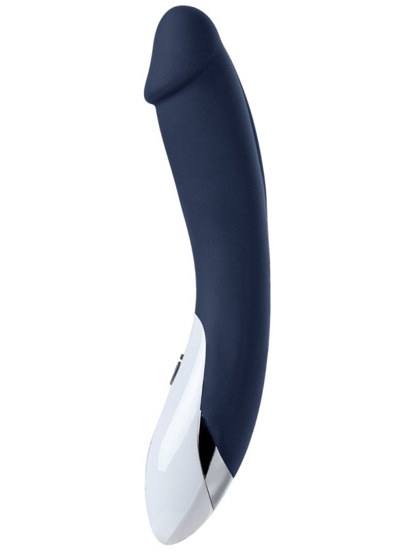 Темно-синий вибратор Mystim Terrific Truman - 27 см.