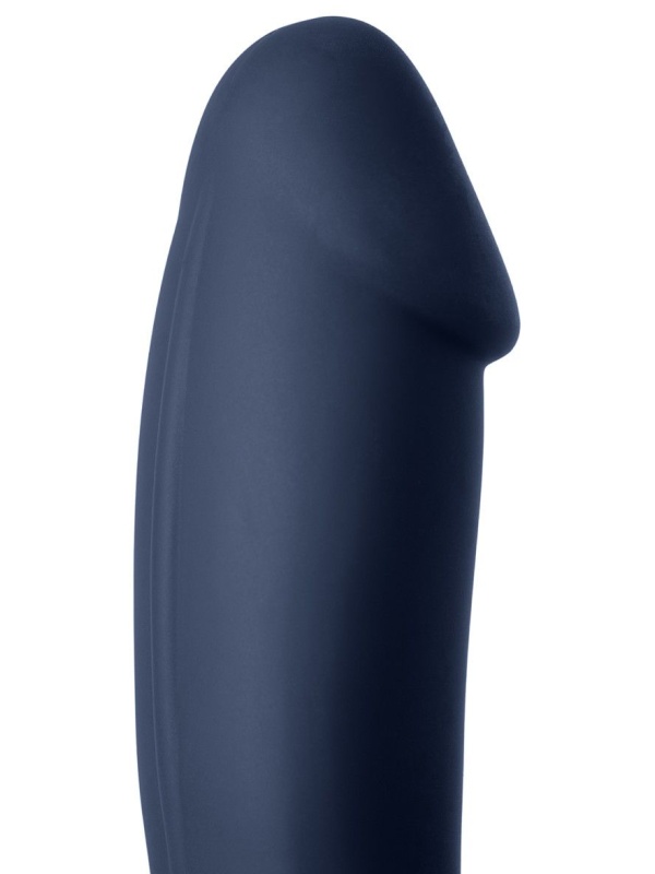 Темно-синий вибратор Mystim Terrific Truman - 27 см.