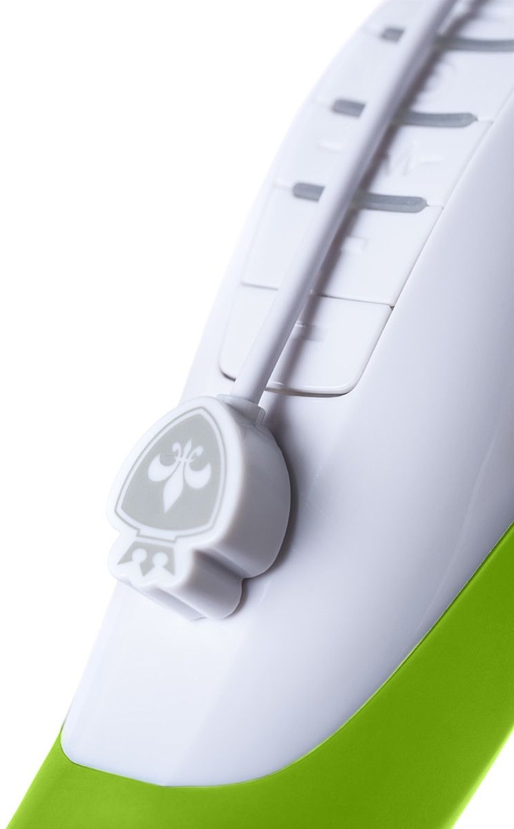 Вибратор Mystim цвета лайма Sassy Simon - 27 см.