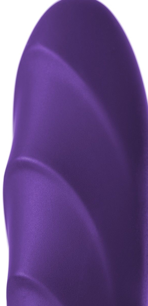 Фиолетовый вибратор Mystim Sassy Simon - 27 см.