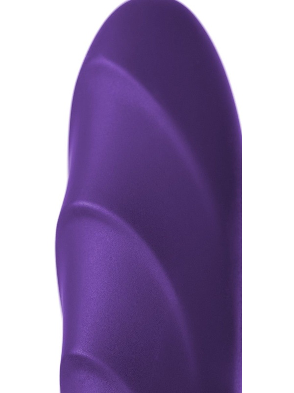 Фиолетовый вибратор Mystim Sassy Simon - 27 см.