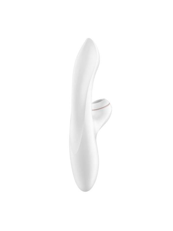 Вибромассажер с вакуумно-волновой клиторальной стимуляцией Satisfyer Pro + G-Spot - 22 см.