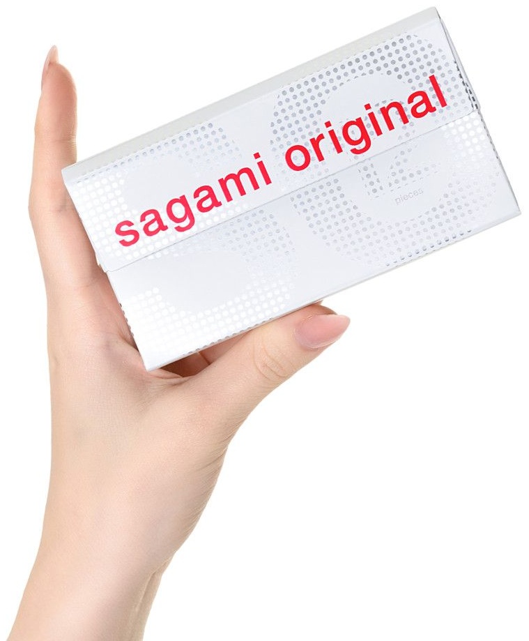 Ультратонкие презервативы Sagami Original 0.02 - 12 шт.