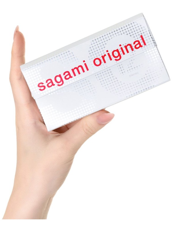 Ультратонкие презервативы Sagami Original 0.02 - 12 шт.