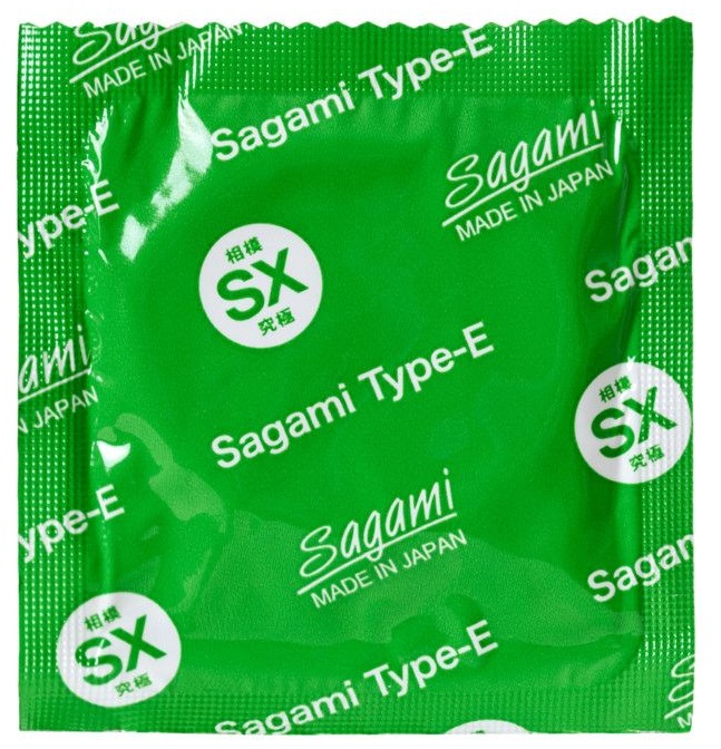 Презервативы Sagami Xtreme Type-E с точками - 10 шт.