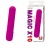Фиолетовая вытянутая вибропуля - 10,2 см.