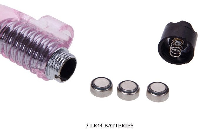 Розовый вибростимулятор с шипиками на палец