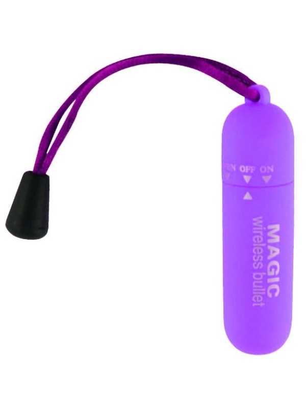 Фиолетовая вибропулька со шнурком