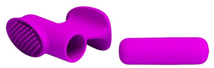 Лиловый вибростимулятор Freda