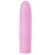 Розовый силиконовый мини-вибратор - 10 см.