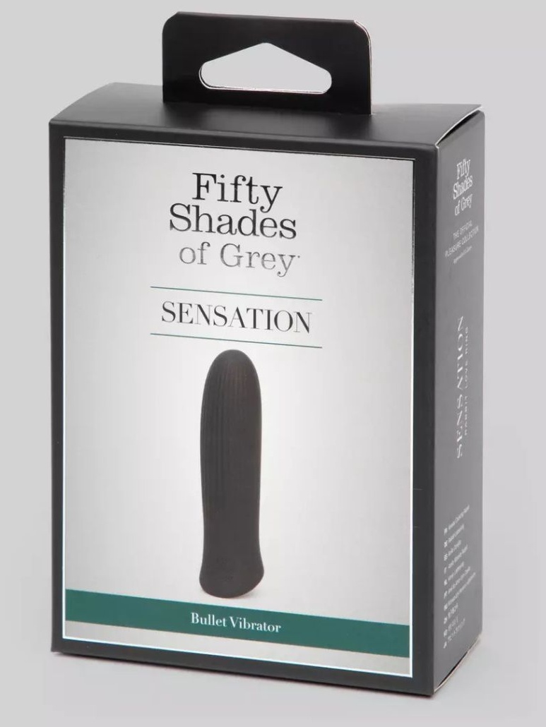 Черная вибропуля Sensation Rechargeable Bullet Vibrator