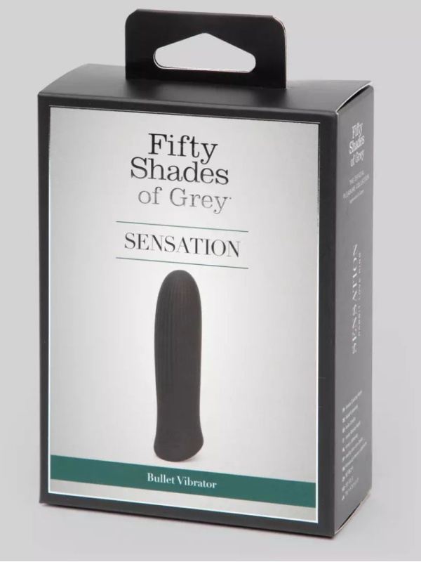 Черная вибропуля Sensation Rechargeable Bullet Vibrator