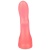 Розовый массажёр простаты - 10 см.