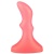 Розовый массажёр простаты - 10 см.