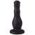 Чёрный анальный стимулятор для массажа простаты - 13,5 см.