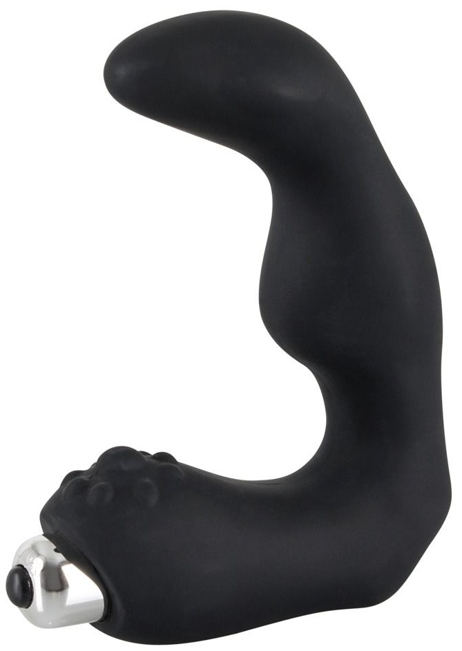 Чёрный вибростимулятор простаты Rebel
