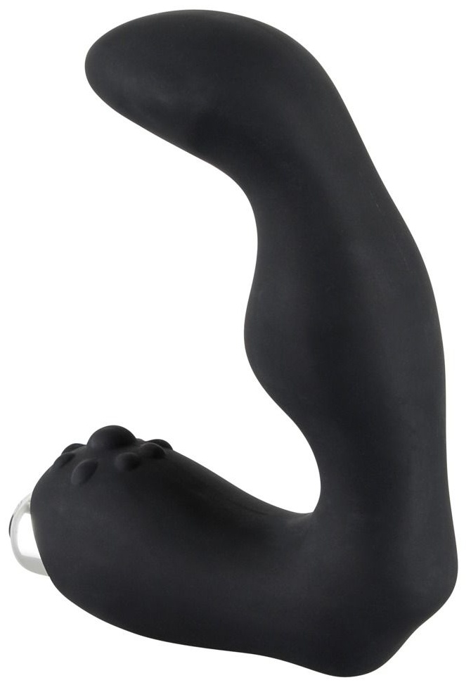 Чёрный вибростимулятор простаты Rebel