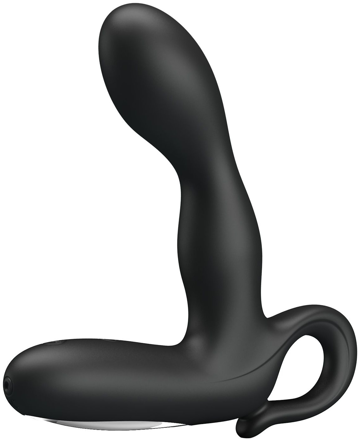 Чёрный вибростимулятор простаты Barrack