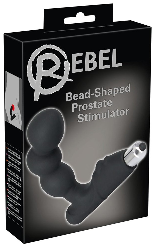 Стимулятор простаты с вибрацией Rebel Bead-shaped Prostate Stimulator