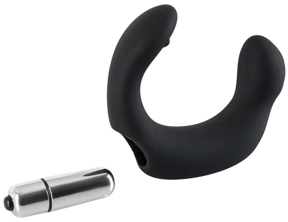 С-образный стимулятор простаты Rebel с виброэлементом